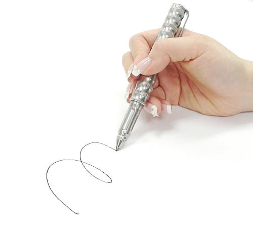 BENCHMADE ベンチメイド　ステンレスボールペン型クボタン＆ペン3