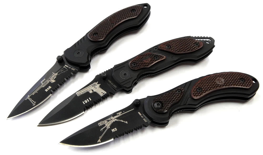 ジョン・ブローニング記念 3000セット限定トリプルトリビュートナイフ