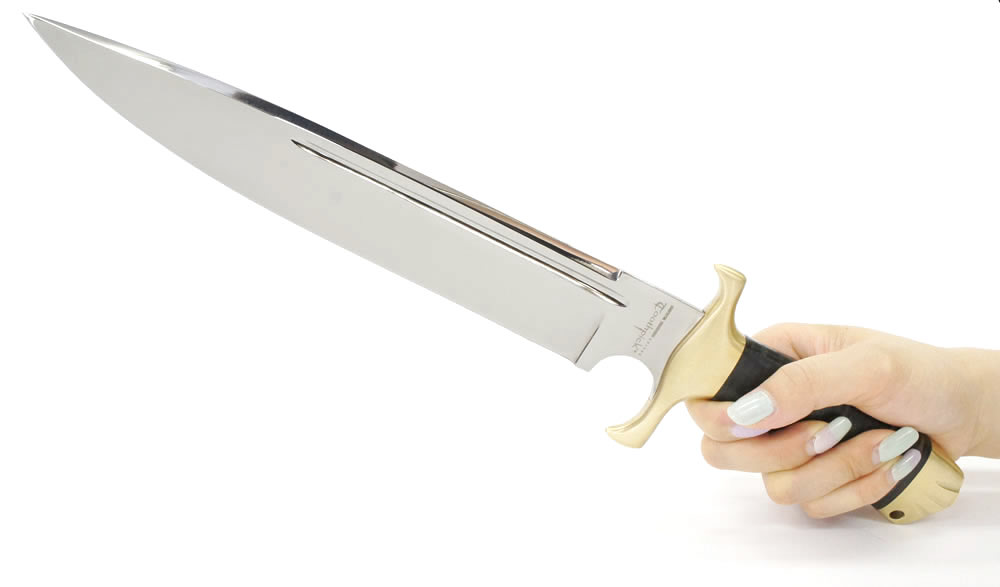 ビッグトゥースピックハンティングナイフ　狩猟刀