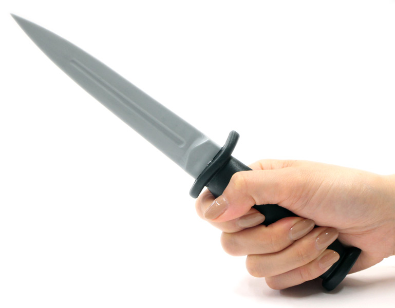 トレーニングナイフ 軟質ポリマーダガーナイフ