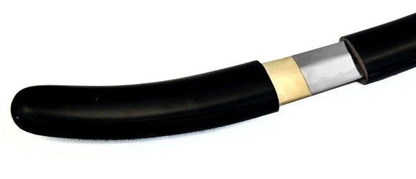 アイヌ刀(蝦夷刀) 黒呂鞘仕上 1