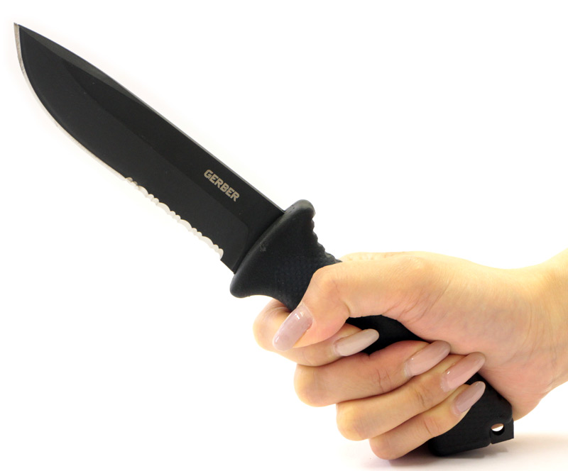 ガーバーナイフ プロデジーハーフセレーションナイフ5
