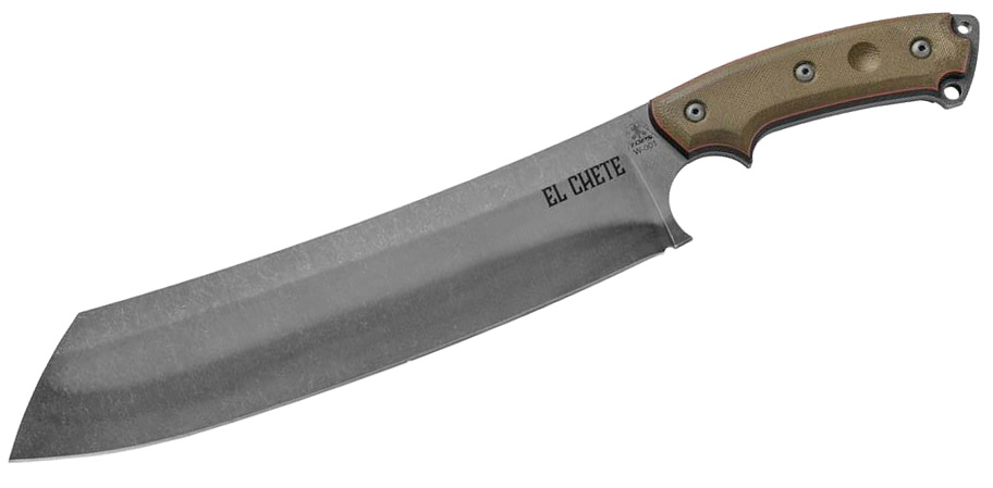 EL チェットマチェットナイフ 1095高炭素鋼