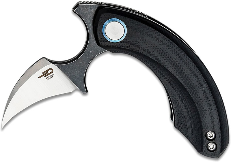 プッシュストレリット G10ナイフブラック