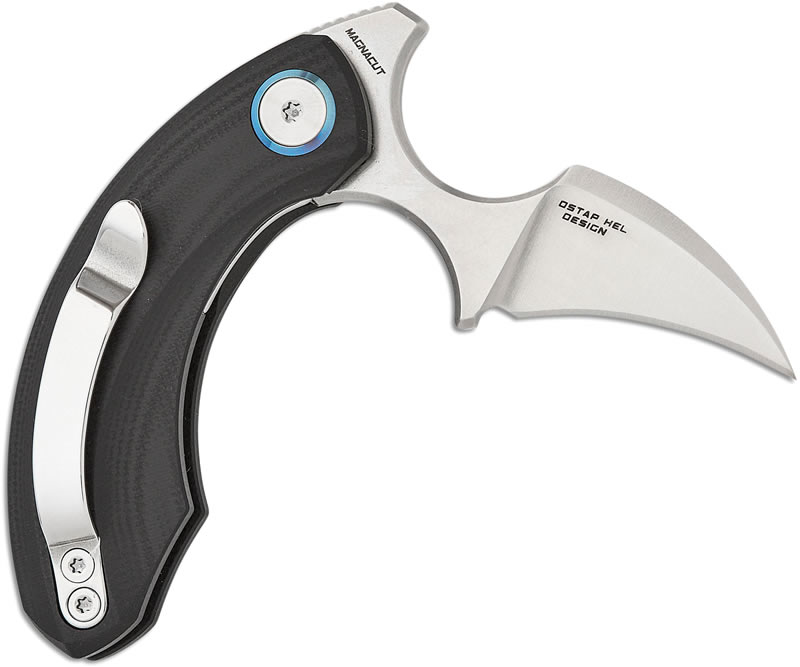 M-Cut プッシュストレリット G10ナイフブラック