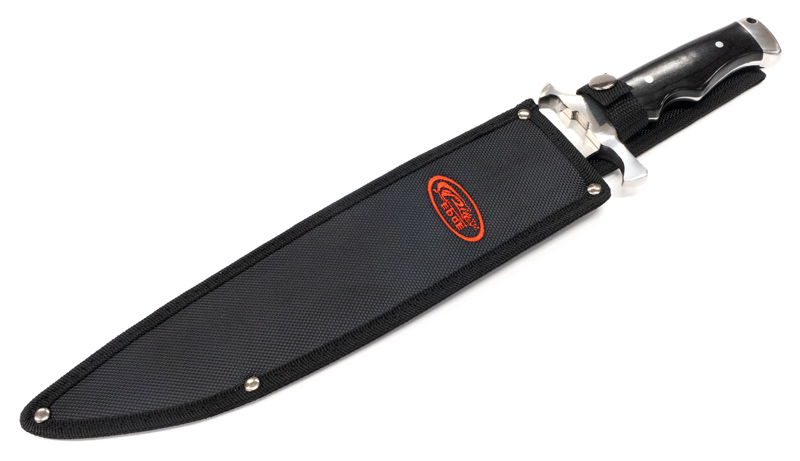 ツースピックボーイハンティングナイフ左利きシース