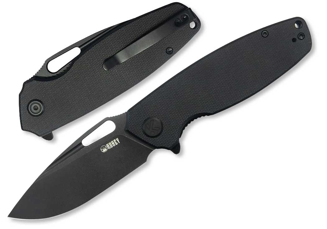 ティティアスE.D.C.フルブラックナイフ