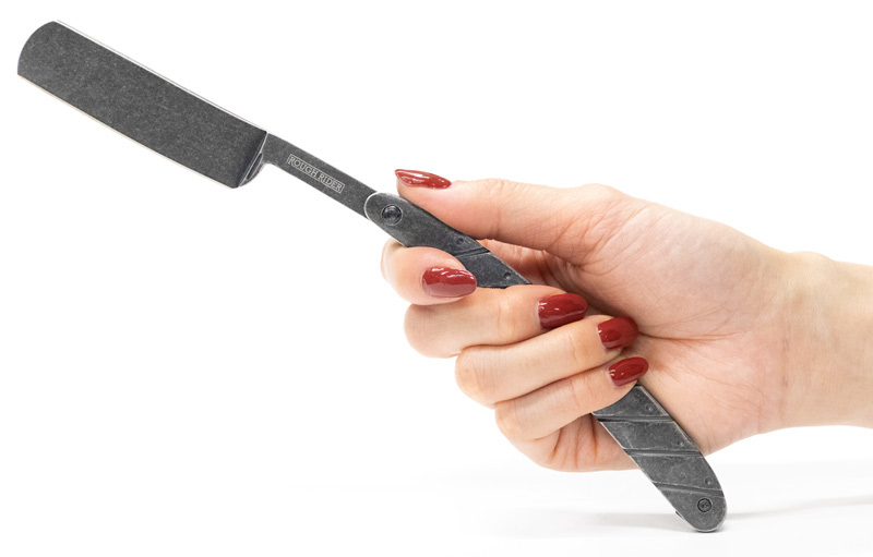 ブラックストーンウォッシュ カミソリナイフ