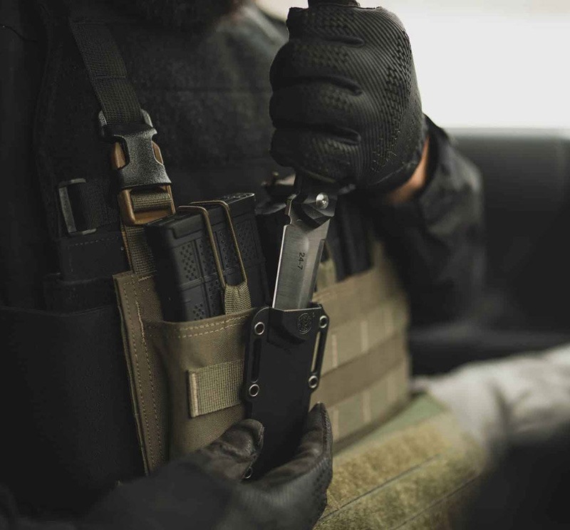 S＆W タントーフルタングナイフ