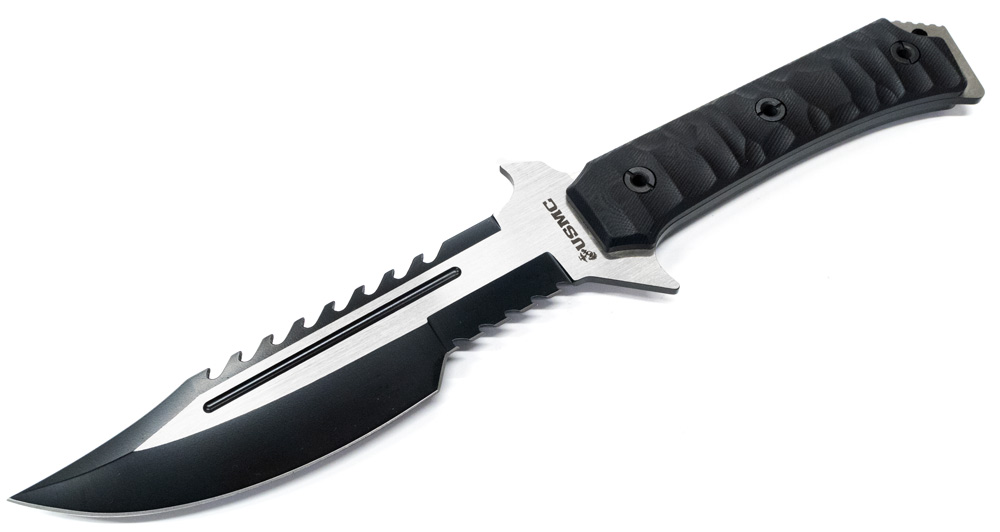 U.S.M.C.ハーフセレーションフルタングナイフ U.S.M.C.ハーフセレーションフルタングナイフ