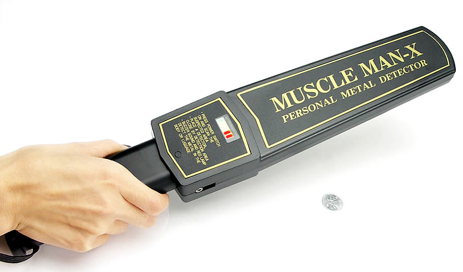 高感度ハンディ金属探知器【護身用品販売店 リバートップ】 高感度ハンディ金属探知器【護身用品販売店 リバートップ】